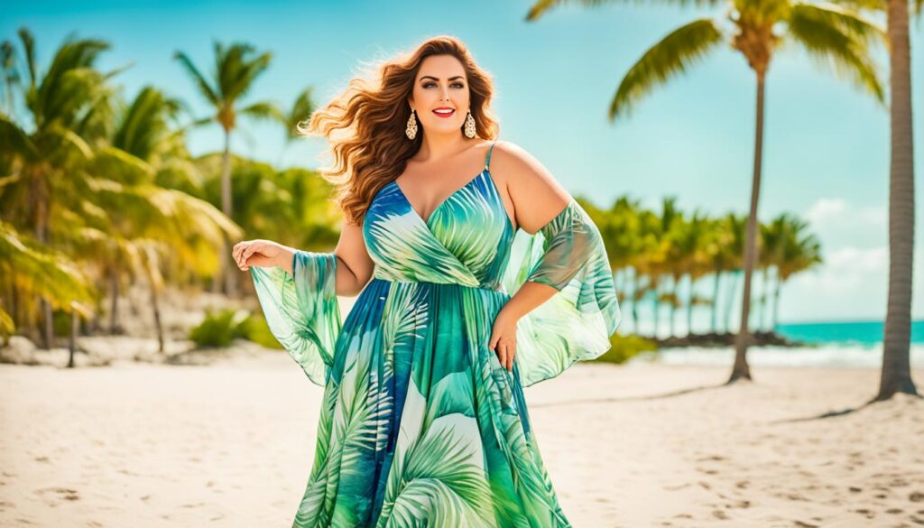 Plus Size Beach Wedding Attire Inspiration