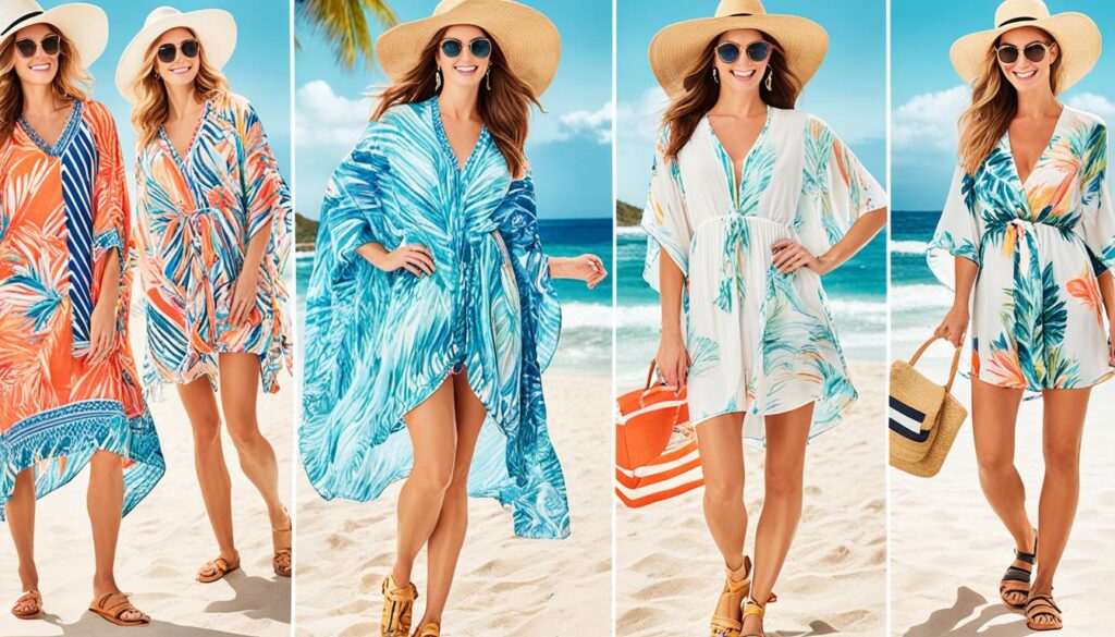 chic cover-ups and stylish footwear