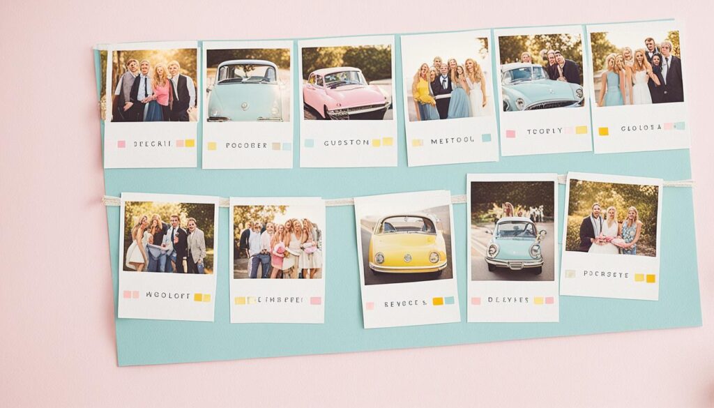 polaroid guest book