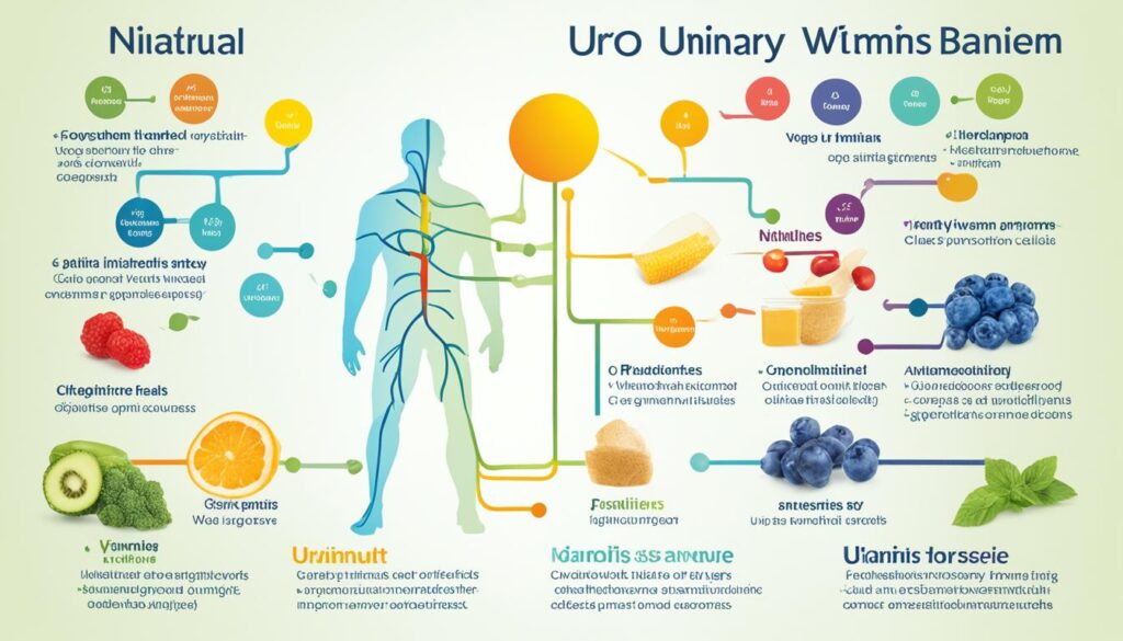 science behind uro vitamins diagram