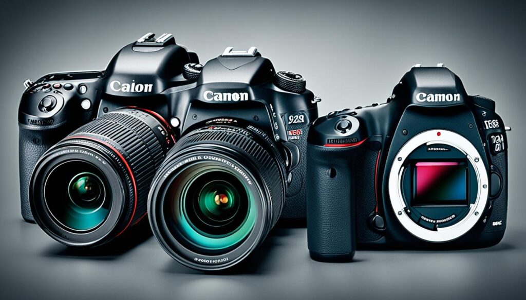 DSLR vs mirrorless camera comparison