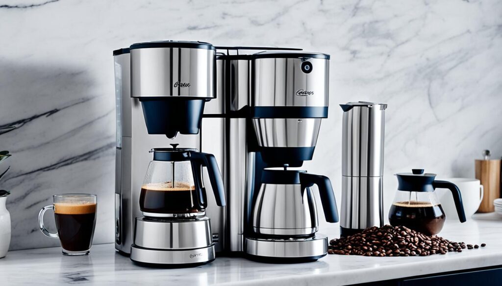 Drip coffee maker for barista-quality coffee at home