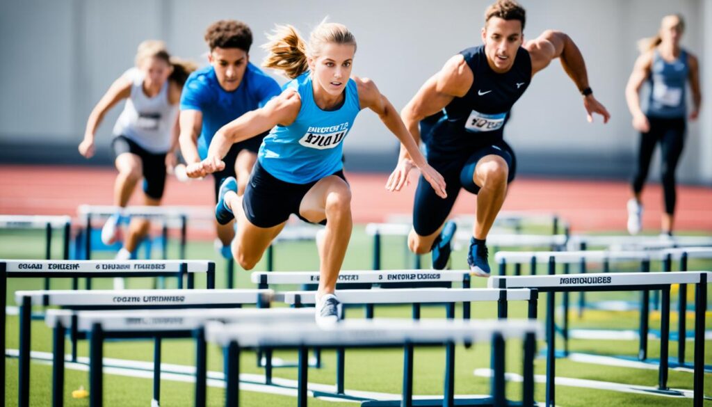 Hurdle training for beginners