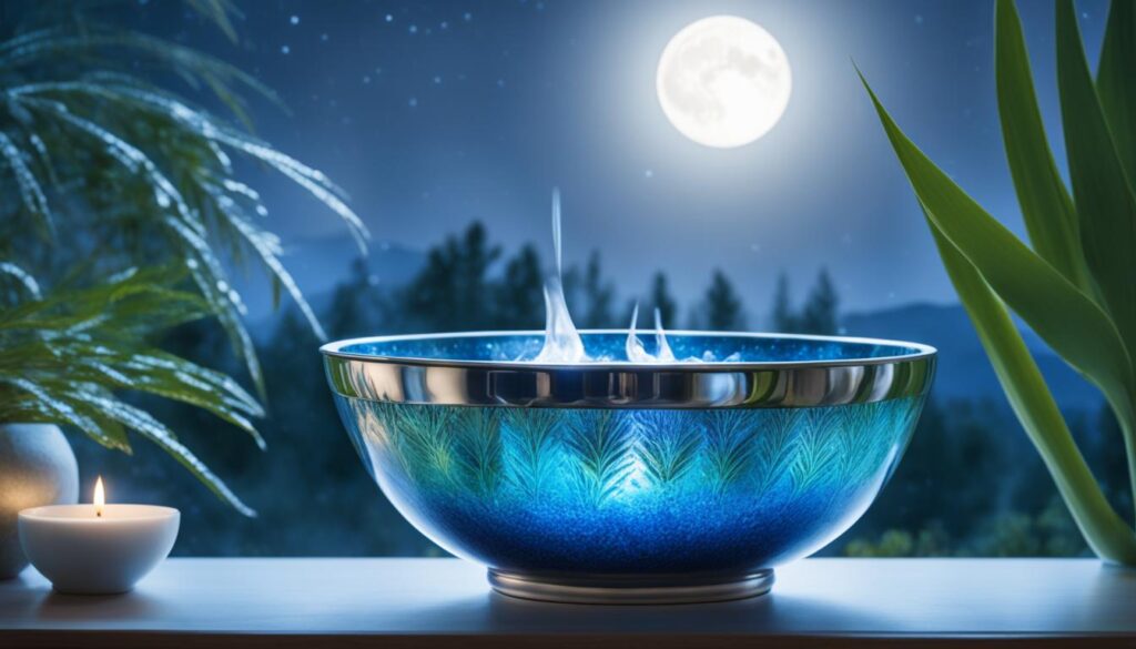 manifestation with moon water