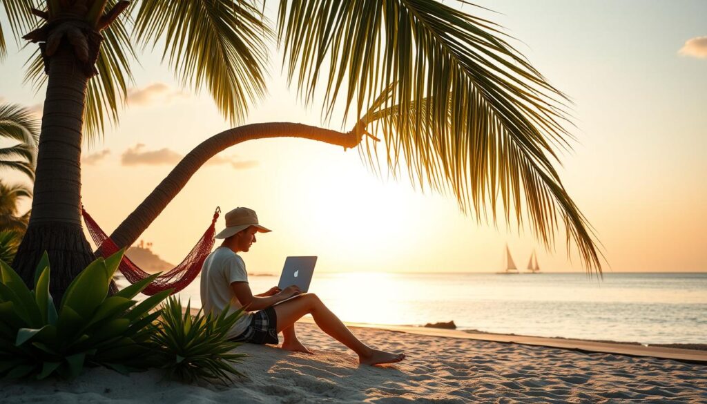 Digital Nomad Work-Life Integration