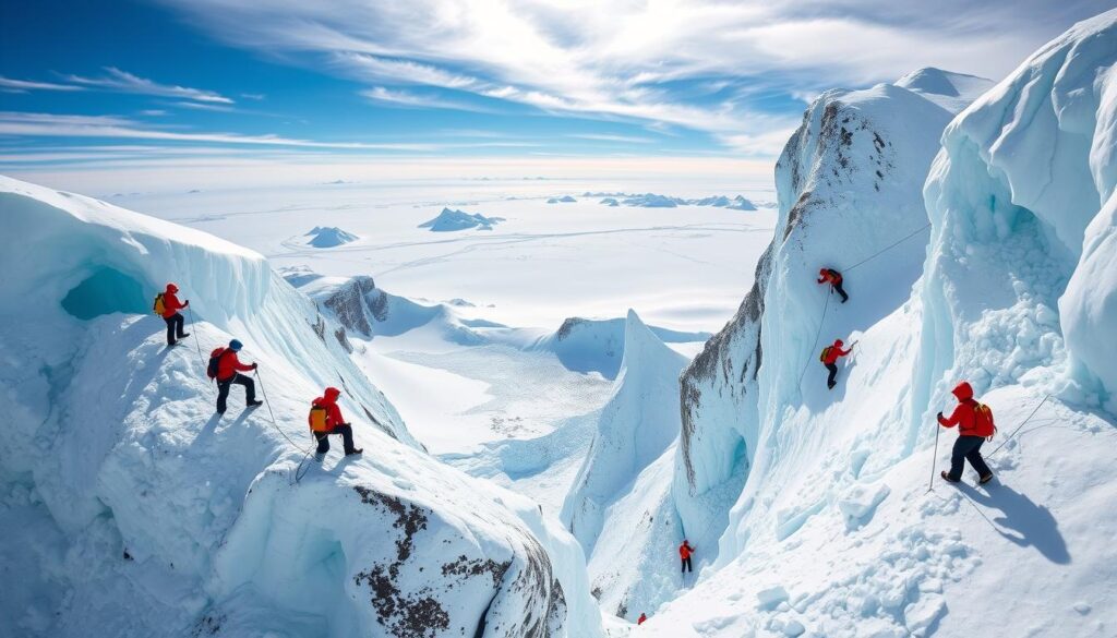 Extreme Outdoor Pursuits in Antarctica