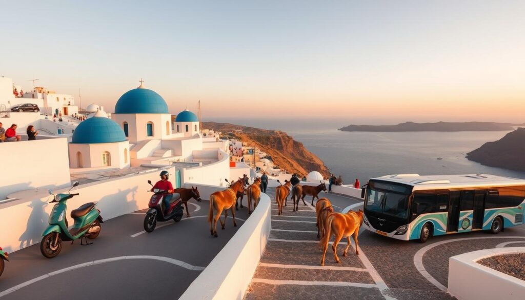 Transportation in Santorini