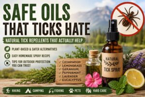 Safe Oils That Ticks Hate: Natural Tick Repellents That Actually Help