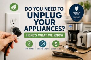 Should You Unplug Your Appliances? What Homeowners Need to Know About Safety, Energy Savings, and Phantom Power