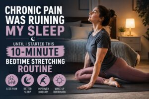 Chronic Pain Was Ruining My Sleep — Until I Started This 10-Minute Bedtime Stretching Routine